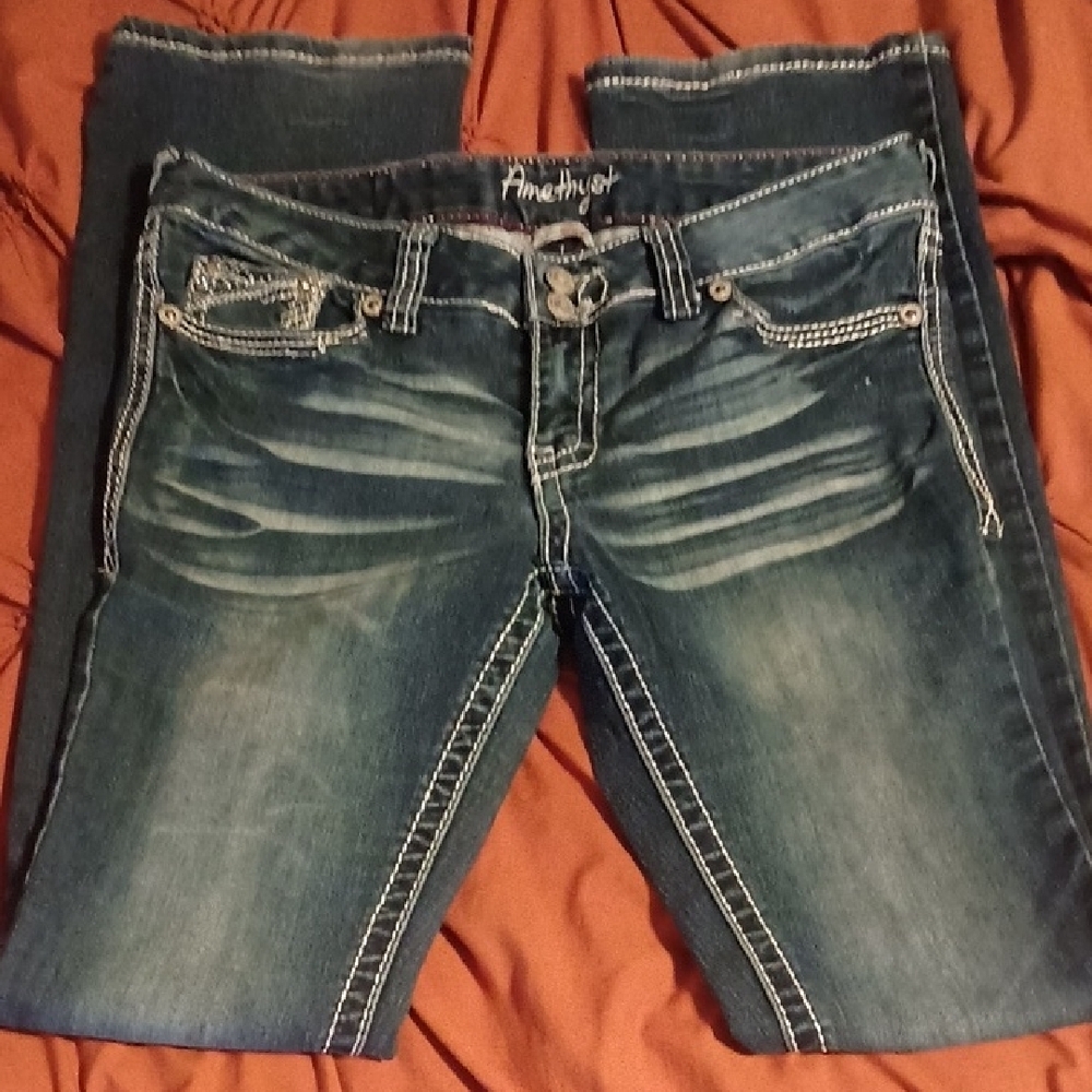Amethyst Jeans Women's Blue Jeans